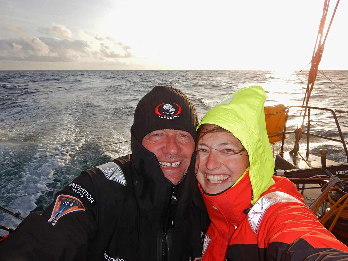 Norbert und Marion segeln auf dem IY Open60AAL Innovation Yachts