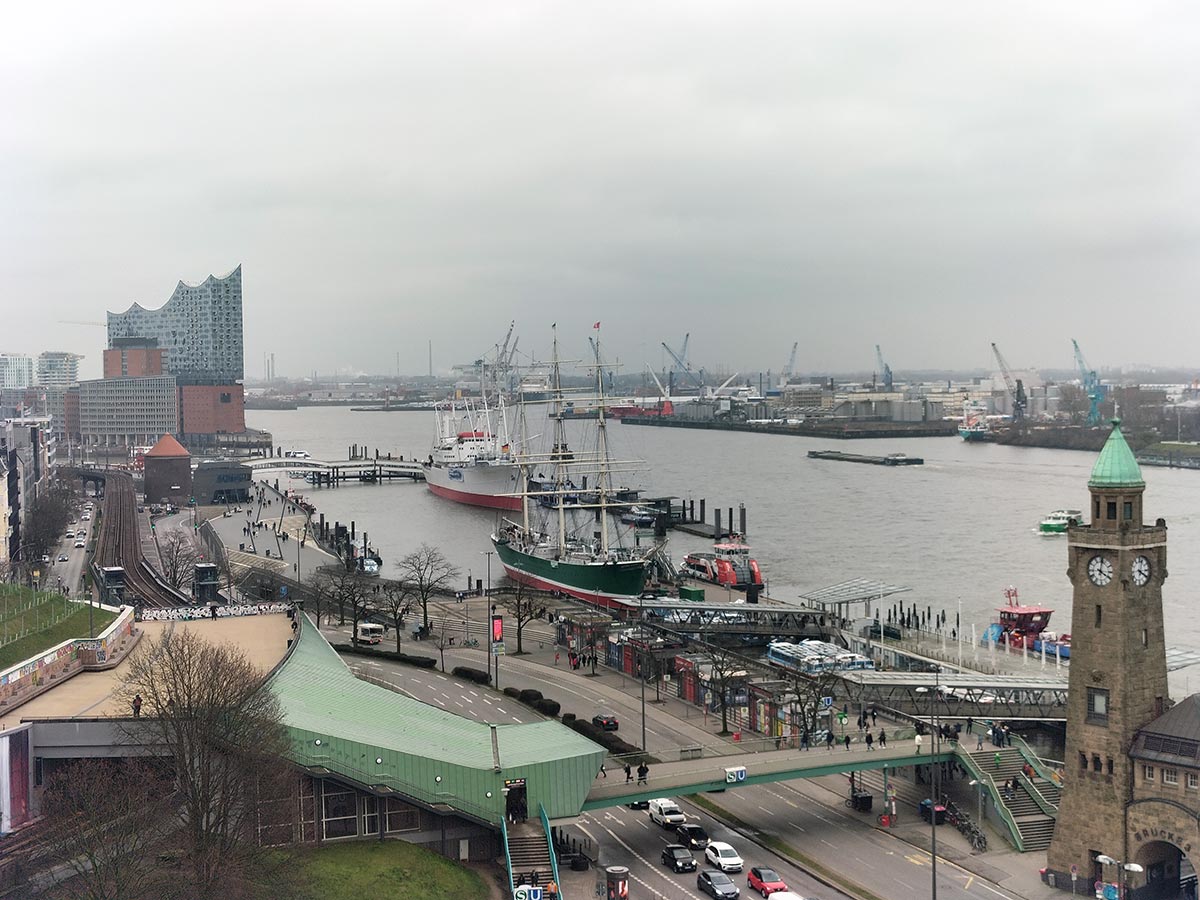 Hamburg harbour